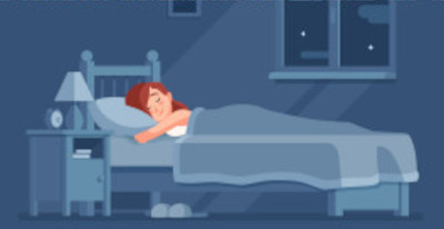 Woman In Bed