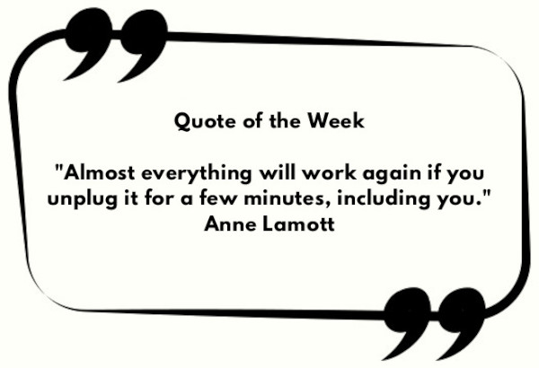 Febuary – Week 3 – Burnout – Quote