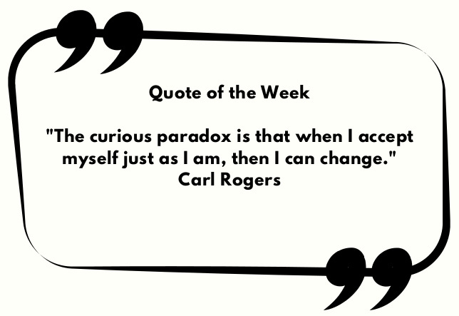 July Week 1 – Therapy – Quote