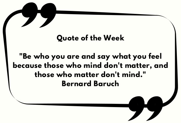 October – Week 1 – Talking about MH – Quote