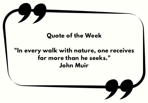 September Week 3 – Nature – Quote